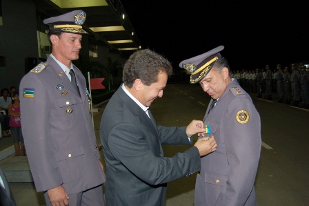 Cel Calandrine, Vice-governador Pedro Paulo e Ten Cel Lopes