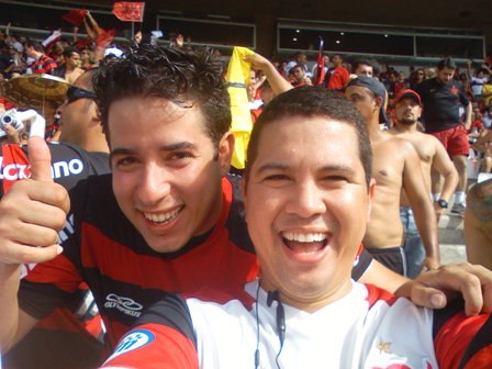 Rafael Pontes e Eldo Santos, no Maracanã