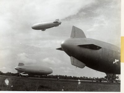 1948 Amapá Base Aérea Dirigiveis chegando e saindo