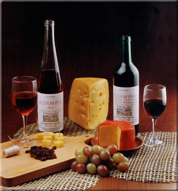 Aperitivos-quesos-con-vino