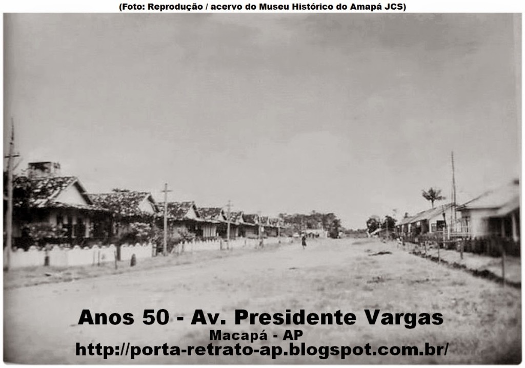 1950 039 MAC Macapá Avenida Presidente Vargas entre Tiradentes e General Rondon