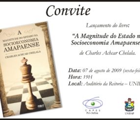 Economista Charles Chelala lança livro sobre a socioeconomia amapaense