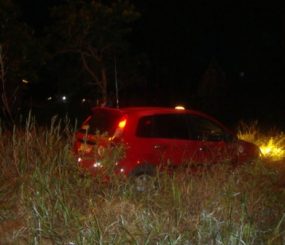 Taxi encontrado depois de assalto na sexta-feira