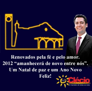 Mensagem do vereador Clécio Luis aos leitores do blog