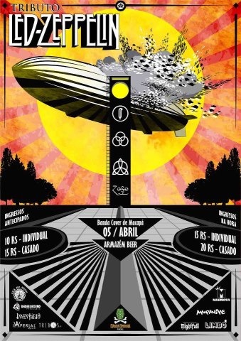 Tributo a Led Zepelin. Imperdível