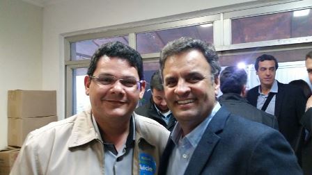 Josiel Alcolumbre, do DEM, é o coordenador da campanha de Aécio Neves no Amapá