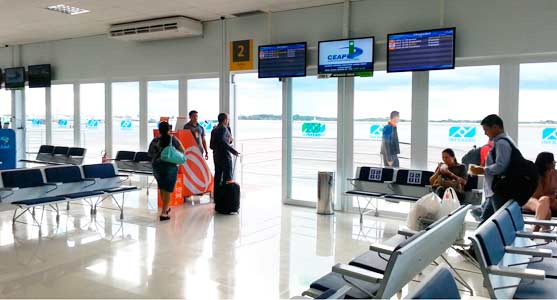 Funcionários do aeroporto de Macapá reclamam das péssimas condições de trabalho