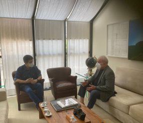Na agenda política nacional, senador Randolfe Rodrigues reuniu com Lula nesta sexta-feira