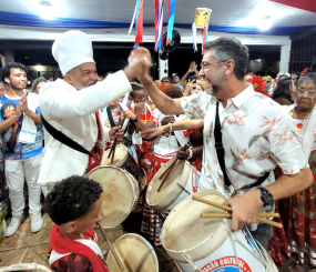 Carlinhos Brown se torna embaixador do Marabaixo do Amapá