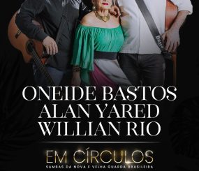 “Em Círculos”: três artistas cantam o Brasil musical do samba e canções apoteóticas