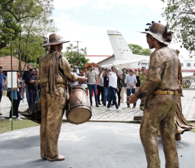 Parque da Residência reúne esculturas que valorizam a história e a identidade cultural do Amapá
