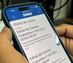 SENAI AP oferta curso técnico de nível médio em Petróleo e Gás para estudantes da rede pública