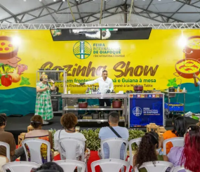 Cozinha Show conta com 12 oficinas gratuitas na 3ª Feira Internacional de Oiapoque